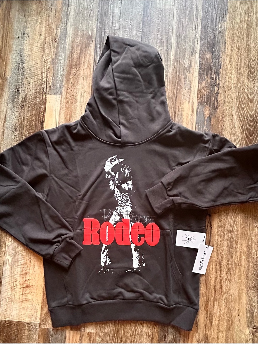 Rodeo Graphic Sp5der Hoodie Medium